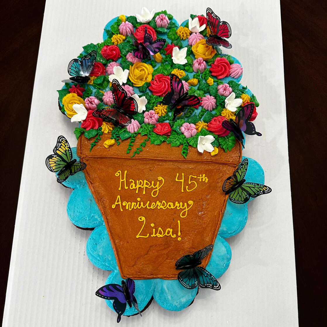 Flowers Cupcake Cake Flowers Cupcake Cake