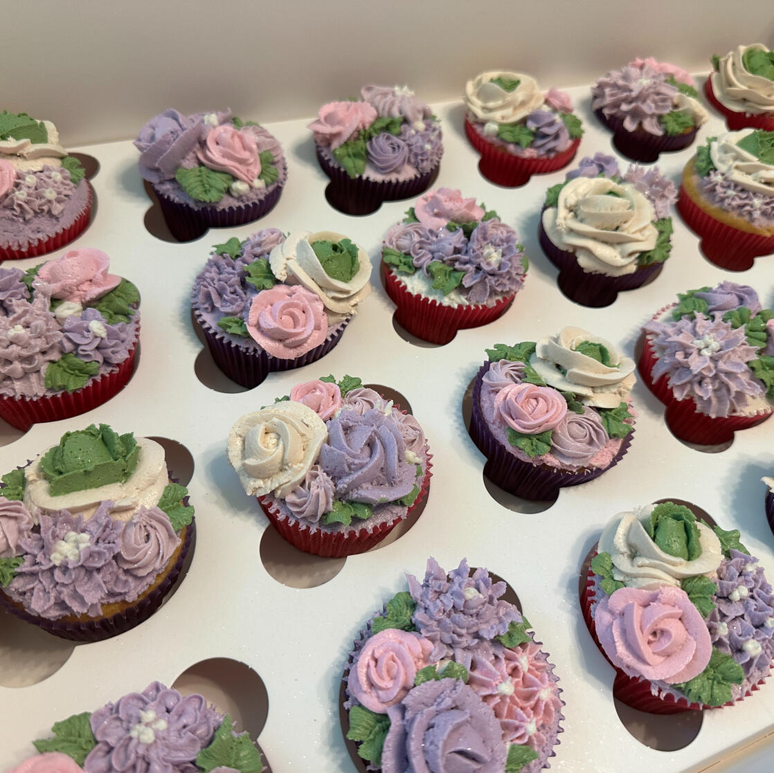 Flower Cupcakes